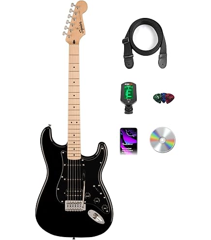Amazon.com: Fender Squier Sonic Stratocaster - Arctic White Bundle